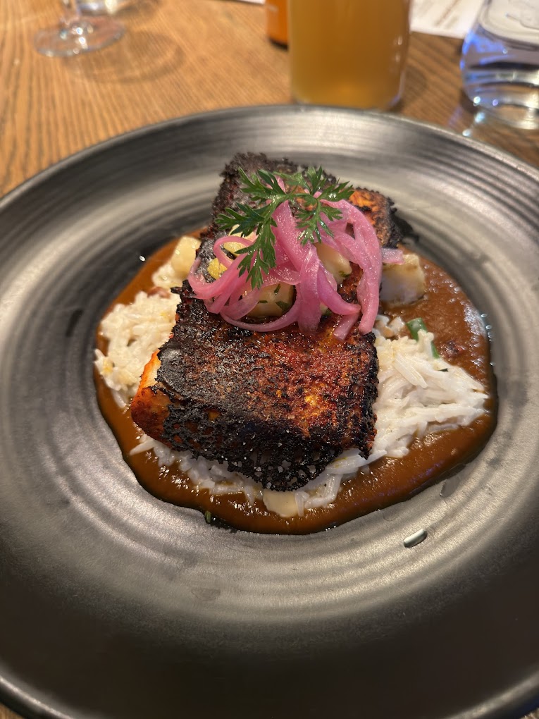 Urban Hill's modern dining atmosphere